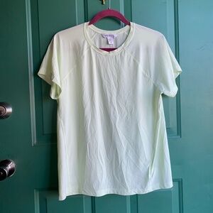 Athleta size medium light green ladies athletic shirt
